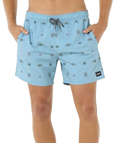 Rip Curl Mens 16" Fun Times Volley Boardshorts, Swim Trunk with Pockets