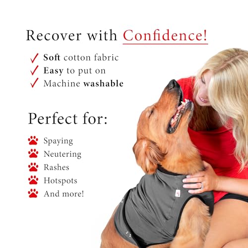 BellyGuard Dog Surgery Recovery Suit, Dog Onesie for Post-Op Care, Recovery Apparel for Female and Male, Surgical Body Cov...
