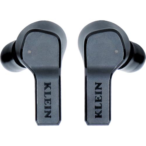 Klein Tools AESEB1S SMART SENSE True Wireless Safety Earbuds with Bluetooth and Situational Awareness, 26dB Hearing Protec...