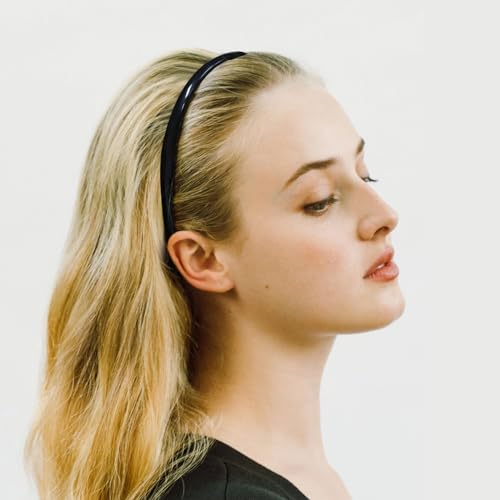forenee Plastic Thin Skinny Headbands - Headbands for Women - Plain Headband for Girls DIY - Hair Bands Teeth Comb Headban...