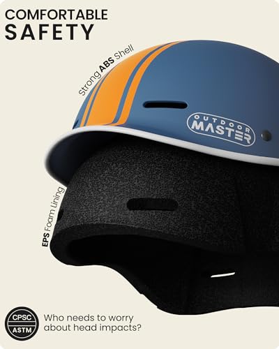 OutdoorMaster Bike Helmet for Adults,Adjustable Cycling Helmet for Men & Women - Safety Certified for Bicycle Skateboard R...