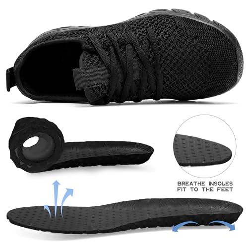 IQYNAM Running Shoes for Men Women Slip on Unisex Walking Tennis Non-Slip Work Shoes Lightweight Breathable Athletic Worko...