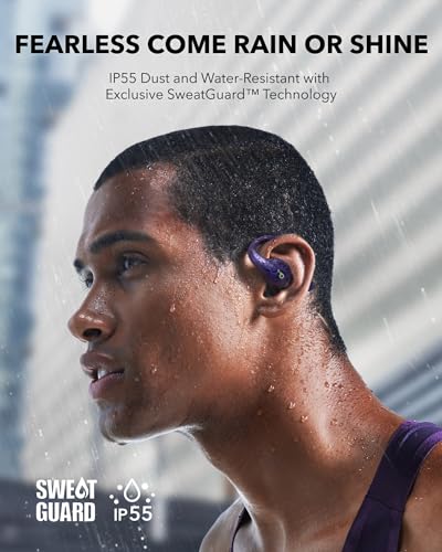 Soundcore by Anker AeroFit Pro Open-Ear Headphones, Ultra Comfort, Secure Fit, Ergonomic Design, Rich Sound with LDAC, Blu...