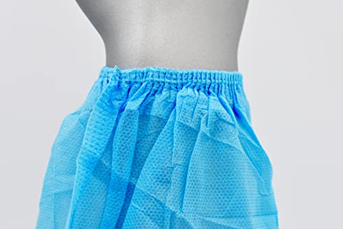 G & F Products Arm Sleeves, Made of Non-Woven Fiber Sleeve Covers with Elastic Closures stretchble Reusable Blue