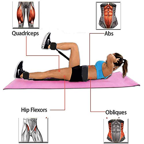 Boxing Resistance Bands MMA Boxing Training Equipment Gear with Handles/Ankle Cuff/Belt for Men,Shadow Boxing Accessories ...