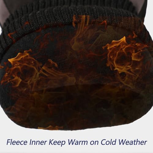 CLeemuziN Women Ski Snow Gloves Windproof Thermal Gloves Men Winter Warm Glove Mitts Touchscreen for Skiing/Cycling/Working