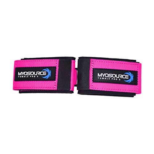 Myosource Kinetic Bands Tumble Pro X Ankle Straps Kit – Cheerleading Standing Tumbling Equipment, Gymnastics Backhandsprin...