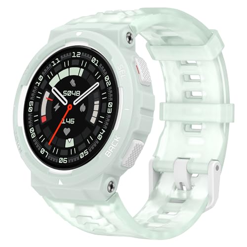 Amazfit Active Edge Smart Watch with Stylish Rugged Sport & Fitness Design, GPS, AI Health Coach for Gym, Outdoor, Workout...