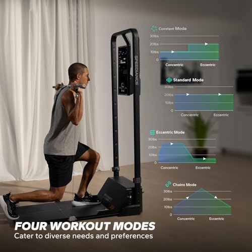 Speediance Gym Monster Smart Home Gym, Multifunctional Strength Training Machine, Smith Machine Power Cage Workout Statio...