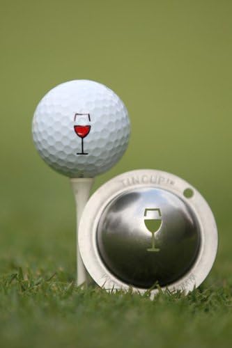 Tin Cup Golf Ball Marking Stencil