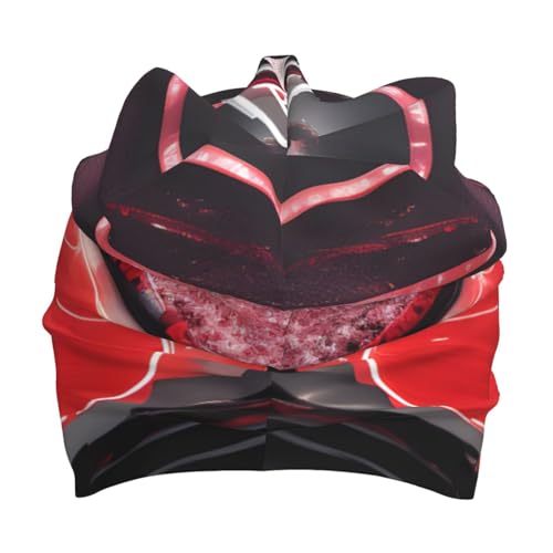 YANYU Basketball Arenas Print Soft Beanie Winter Hat Warm Thermal Cap Headwear for Snow Play Outdoor Activities