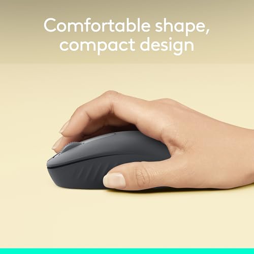 Logitech M196 Bluetooth Wireless Mouse, Compact and Portable Mouse for Laptops, Tablets and More, 12-Month Battery, Smooth...