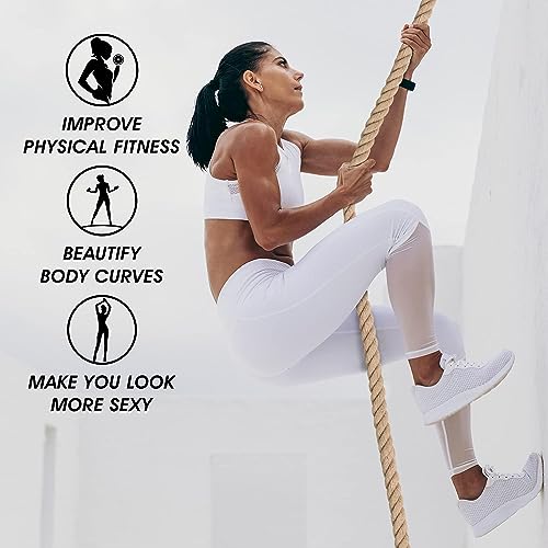 Yes4All Gym Climbing Rope for Fitness & Strength Training, Climbing Exercises & Home Workouts