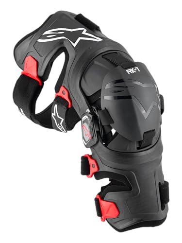 Alpinestars RK-7 Plasma Knee Braces, Lightweight & Breathable, CE Level 1 Certified, Advanced Off-Road Knee Protection for...
