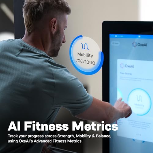 OxeFit XS1 Peak Smart Home Gym – All-in-One Strength, Cardio & Pilates Machine with Adaptive Workouts, AI Training, Perfor...