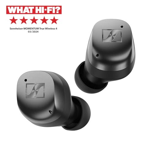 Sennheiser Momentum True Wireless 4 Smart Earbuds with Bluetooth 5.4, Crystal-Clear Sound, Comfortable Design, 30-Hour Bat...