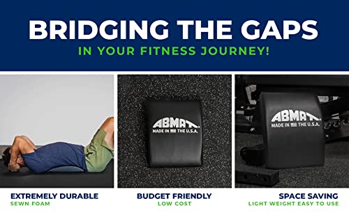 ABMAT Sit Up Mat- The Original Abdominal and Core Trainer Mat for Full Range of Motion Sit ups, Crunches and Ab Workouts B...
