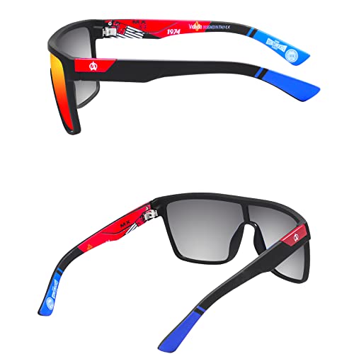 VIAHDA Sports Polarized Sunglasses For Men Cycling Driving Fishing Running Golf Sun Glasses Women 100% UV Protection HD6015