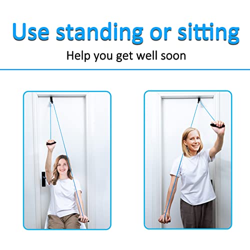 Shoulder Pulley Over The Door Physical Therapy System, Exercise Pulley, Alleviate Shoulder Pain and Facilitate Recovery fr...