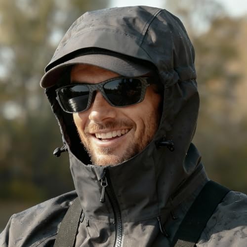 Solsun Polarized Sunglasses for Men Woman, Sport Wrap Around Sun Glasses UV Protection for Fishing Driving Cycling
