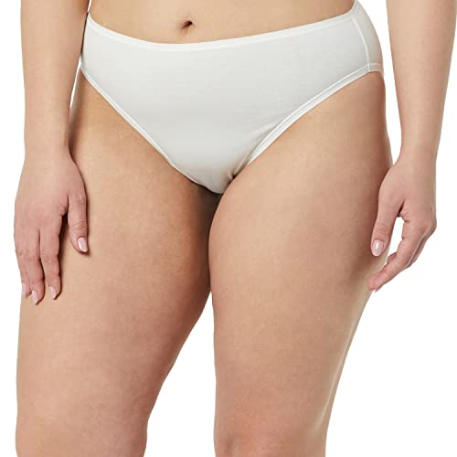 Amazon Essentials Womens Cotton High Leg Brief Underwear (Available in Plus Size), Breathable