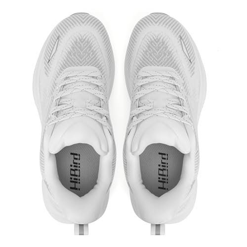 HiBird Women's Slip-On Walking Running Shoes Comfort Tennis Shoes - Cushioned Lightweight Breathable Non-Slip Fashion Snea...