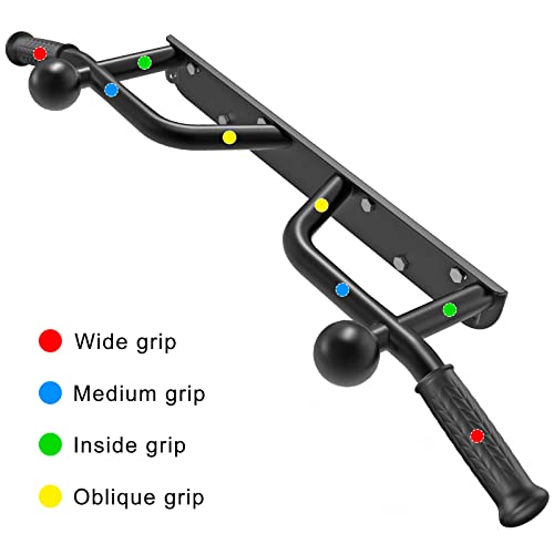 Kipika Heavy Duty Wall Mounted Doorway Pull Up Bar, Multifunctional Chin Up Bar, Portable Fitness Door Bar, Body Workout H...