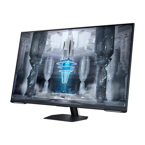 SAMSUNG 43" Odyssey Neo G7 Series 4K UHD Smart Gaming Monitor, 144Hz, 1ms, VESA Display HDR600, Quantum Matrix Technology, AMD FreeSync Premium Pro, LS43CG702NNXZA, Black