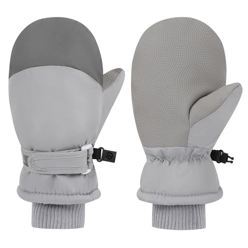 LPMOERA Toddler Mittens Waterproof Kids Winter Ski Gloves Baby Mittens for Boys Girls