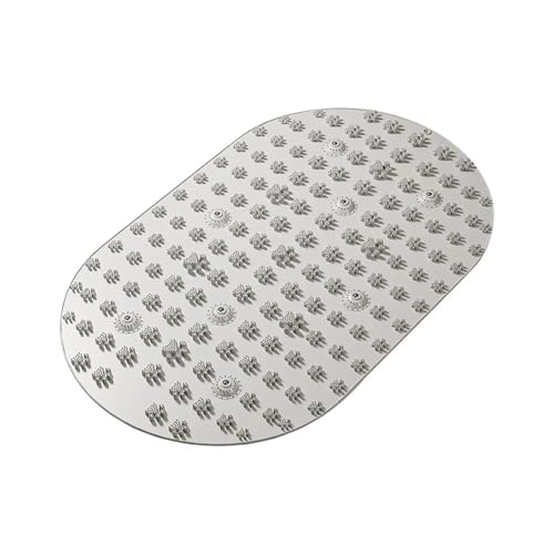 Qing Shuo shop Soft Silicone Foot Pressure Board - 48x78cm Acupressure Mat for Foot Massage & Training(Gray)
