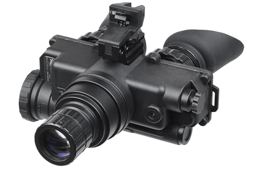 AGM Global Vision Wolf-7 Pro NW1 – Night Vision Goggle with Gen 2+ "Level 1" P45 White Phosphore Night Vision Binoculars, ...