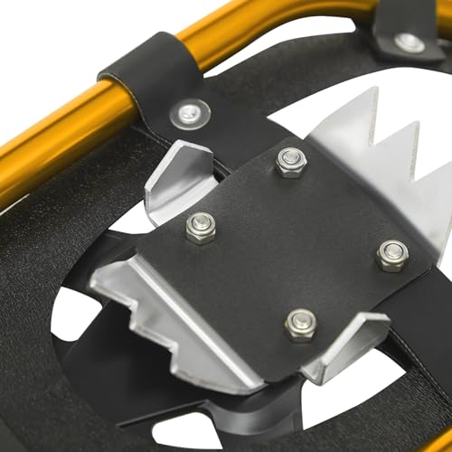 Winter Snowshoe Set, Inch Snow Shoe Adjuatable Trekking Poles and Carrying Bag Sets, Lightweight Aluminum Snowshoes Sport ...