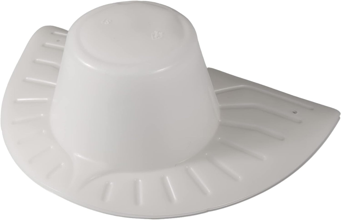 Vakly Graduated Specimen Collector Pans [Pack of 1] Toilet Nursing Hat for Urine, Vomit & Stool Collection Fits Over Toilets and Commodes - 30 oz for Women and Elderly
