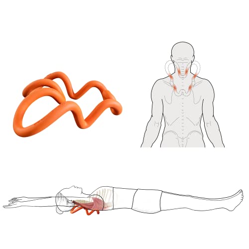 LittleMum Deep Trigger Point Myofascial Release Tool –Back, Shoulder Blade & Hip Flexor Massager for Scapular Pain, Upper-...
