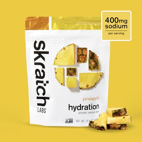 Skratch Labs Hydration Powder | Sport Drink Mix | Electrolytes Powder for Exercise, Endurance, and Performance | Pineapple...