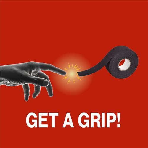 Thunder Tape 2 Pk Grip Tape - Cloth Grip Tape for Pull Up Bars, Sports, Tools, Handles, Bats, Rackets, Gym Equipment, Wire...