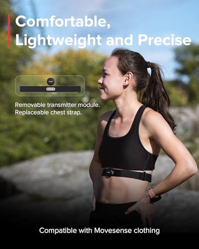 SUUNTO Smart Heart Rate Belt: Superior Tracking of Heart Rate, Comfortable fit