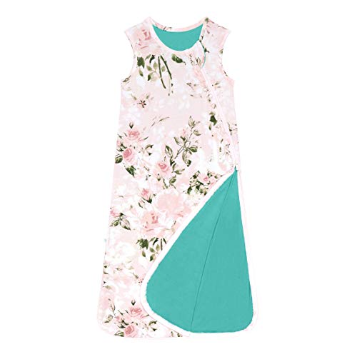 Posh Peanut Baby Sleep Sacks - Sleeveless Swaddle Sacks & Sleeping Bags - Extra Long 2 Way Zipper - 1 TOG