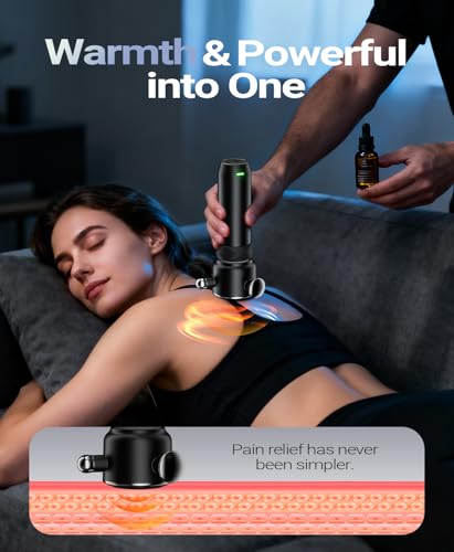HYAKO R1 Deep Tissue Vibrating Muscle Massager - Therapy Back Massager for All Body Relief - Muscle Pain Relief and Fascia...