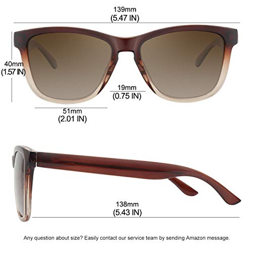 MEETSUN Polarized Sunglasses for Women Men Trendy Classic Retro Designer Style