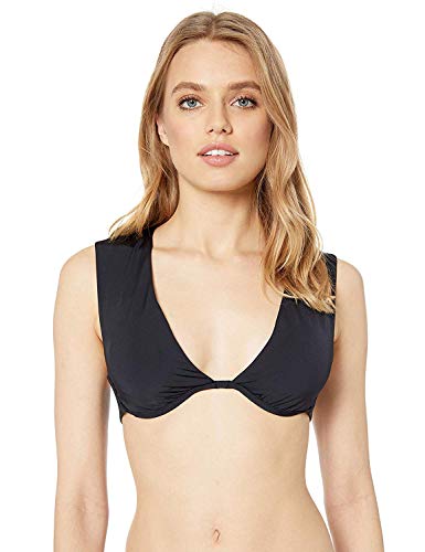 Trina Turk Women's Underwire Cap Sleeve Hipster Bikini Swimsuit Top