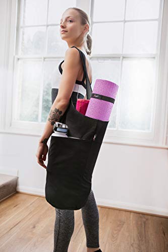 Zenifit Yoga Mat Bag – Versatile Yoga Bag with Mat Straps & Storage Pockets, Holds Yoga & Pilates Mats, Lightweight & Durable