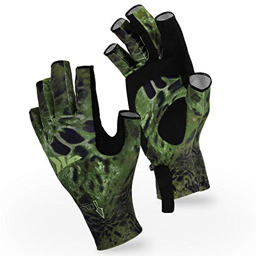 KastKing Sol Armis Sun Gloves UPF50+ Fishing Gloves UV Protection, Sun Protection for Outdoor, Kayaking, Rowing