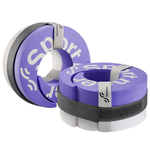 Foam Aquatic Cuffs Exercise Equipment: Sportneer Water Aerobics Float Ring with Adjustable Webbing Pool Exercise Workout S...