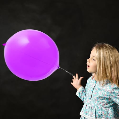 30Pcs Premium 18 inches Heavy Duty Punch Balloons with Rubber Bands, 12 colors, Odorless Punching Balloon Toy For Birthday...