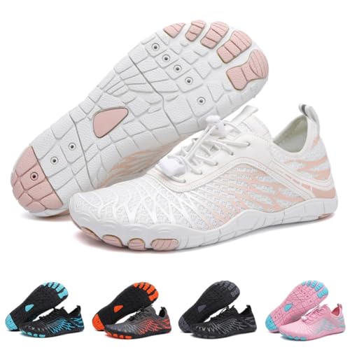 Hike Barefoot Shoes Womens Men Footwear,Pro-Healthy&Non-Slip Water Shoe for Women Men, Wide Toe Running Shoes Boots Sneake...