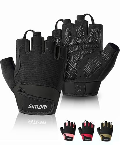 SIMARI Breathable Workout Gloves for Men & Women, Weight Lifting Gloves with Padded, Grip, Full Palm Protection, Gift for ...