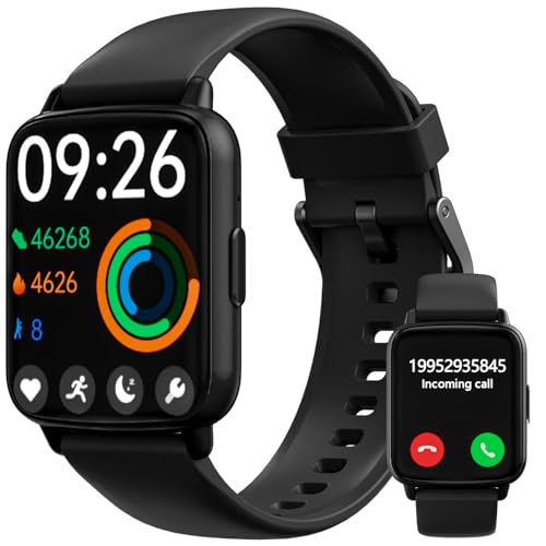 DIVElink Smart Watches for Men Women Fitness - Fitness Tracker with Monitor iP68 Waterproof 100+ Sport Mode Activity Track...