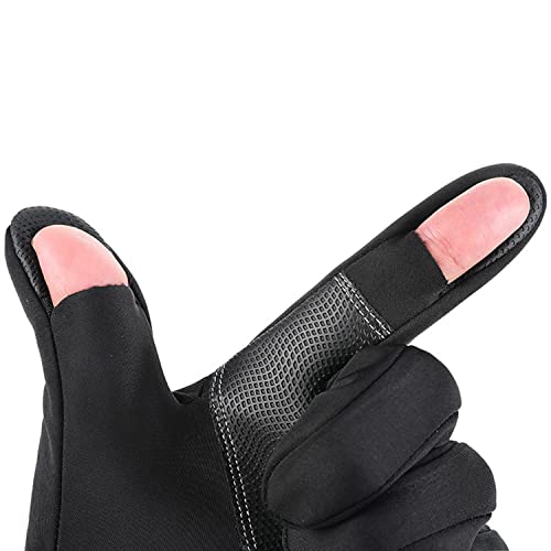 Nonazippy, Mens Winter Gloves Touchscreen Winter Running Gloves Hiking Gloves Cycling Gloves for Men for Cold WeatherandSport