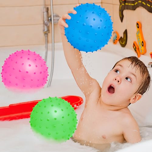 Ladwon Kids Ball, Balls for Toddlers 1-3, Set of 6 Toddler Ball, Outdoor Toy for Kids, Soft Balls for Kid, Baby Sports Bea...
